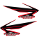 (image for) Factory Effex OEM Shroud and Tank/Shroud Graphics, Style 07 for CRF250R 04-09