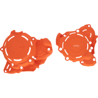(image for) Acerbis X-Power Engine Cover Kit - Orange 16
