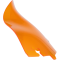(image for) Kolor Flare Windshield 6.5" Orange