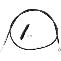 (image for) High Efficiency Black Vinyl Clutch Cable (Custom Length)