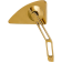 (image for) Mini Mirror with V2 Cut-Out Stem - Right (Gold)