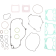 (image for) Moose Offroad Complete Gasket Kit for KTM 150 XC-W 24
