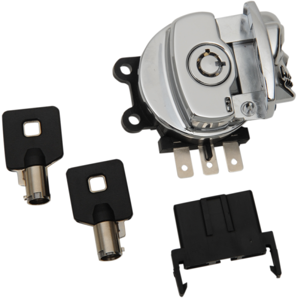 (image for) Drag Specialties Skull Ignition Switch Chrome