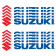 (image for) 6" Suzuki brand decal (10 pk.)
