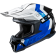 (image for) HJC C50 Primal Helmet - Black/Blue, Size XL
