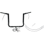 (image for) Fat Baggers Flat Top EZ Install Handlebar 14" Gloss Black