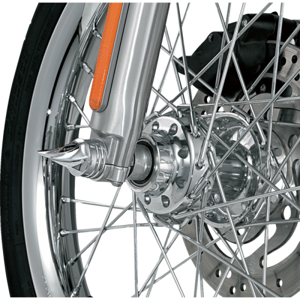 (image for) Front Axle Nut Covers Twisted