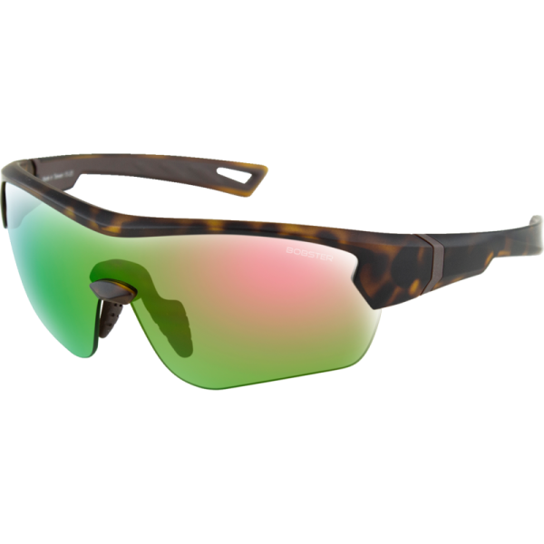 (image for) Bobster Stella Sunglasses - Matte tortoise/brown pink mirror