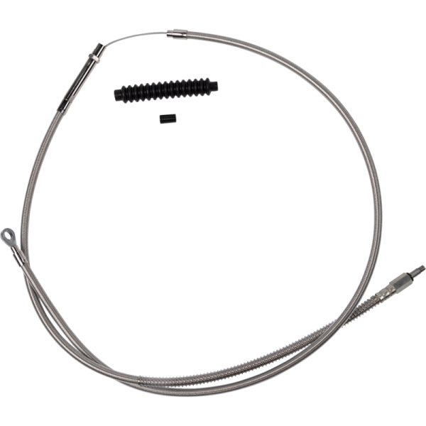 (image for) Barnett High-Efficiency Stainless Steel Clutch Cable for Softail (73" +6")