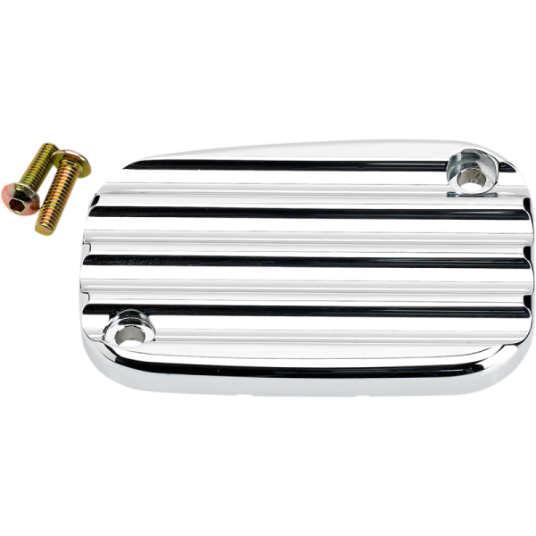 (image for) Joker Machine Finned Front Brake Cover (Chrome) 0610-0842