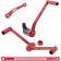 (image for) Speedliner Foot Control Kit, heel/toe, red anodized