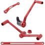 (image for) Speedliner Foot Control Kit, heel/toe, red anodized