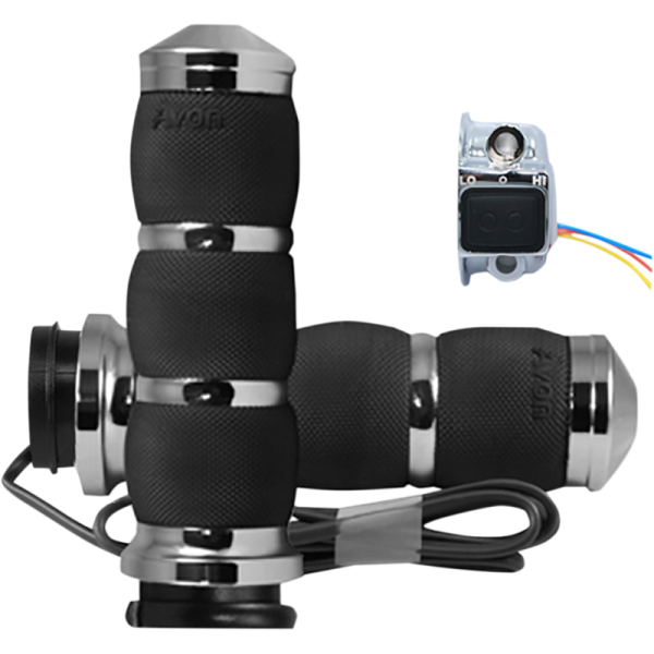 (image for) AVON GRIPS Heated Grips Air Cushion Chrome