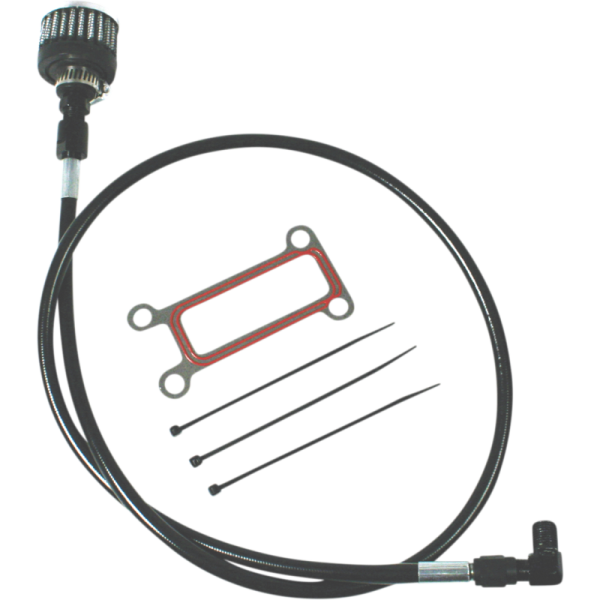 (image for) FEULING OIL PUMP CORP. Oil Tank Breather Kit, Black