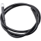 (image for) Black Vinyl-Coated Stainless Steel Brake Line 44"