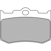(image for) Organic Aramid Fiber Brake Pad 1720-0208