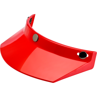 (image for) Biltwell Inc. 3-Snap Visor, Red