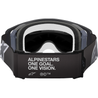(image for) Alpinestars Supertech Goggle, Corp Black/Gray with Mirror Silver Lens