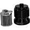 (image for) Reusable Oil Filter, Black Anodized