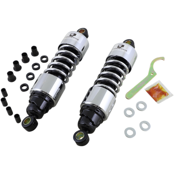 (image for) Progressive Suspension 412 Series Standard Shock Chrome 11.5"