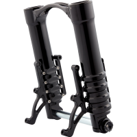 (image for) Method No Flex Inverted Fork Legs, Black Anodized, Custom Calipers