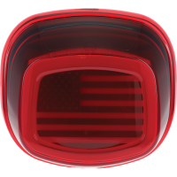 (image for) Tracer US Flag Taillight w/o Window Red