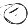 (image for) Black Vinyl/Stainless Braided Clutch Cable/Line
