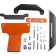 (image for) AXP Racing Xtrem Skid Plate, Orange