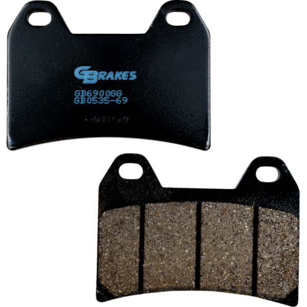 (image for) GBrakes Semi-Metallic Front Brake Pad
