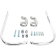 (image for) Contour Handguards - 1 1/8" Bar OS, Silver