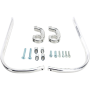 (image for) Contour Handguards - 1 1/8" Bar OS, Silver
