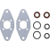 (image for) Vertex Exhaust Valve Gasket Kit 0934-7440