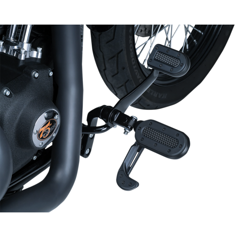 Heavy Industry Switchblade Footpegs Satin Black