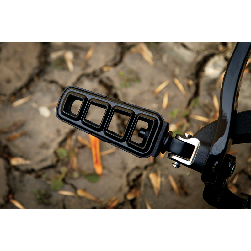 Dillinger Footpegs without Male-Mount Ends - Satin Black