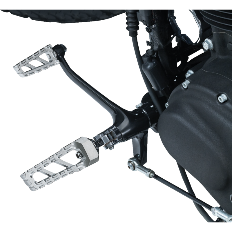 Riot Shift/Brake Peg Silver