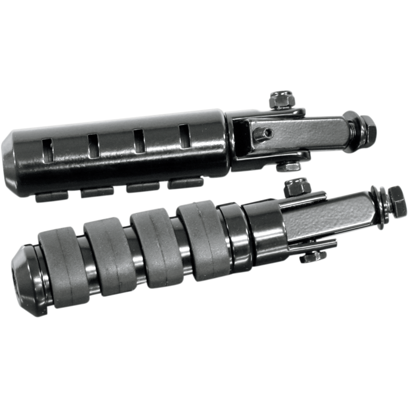 Rivco Anti-Vibration Highway Pegs - Black
