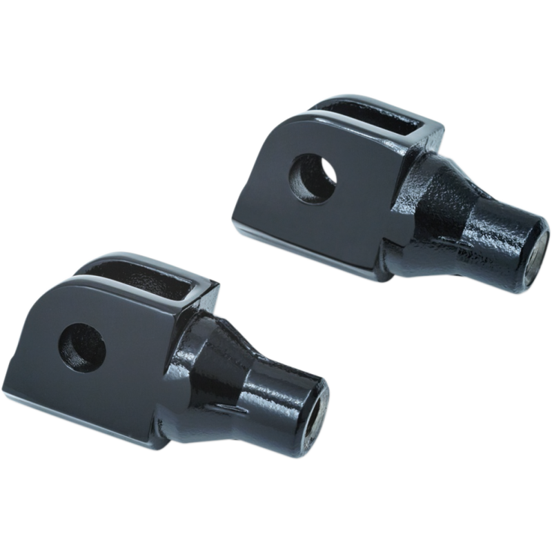 Front Footpeg Adapter for SUZUKI M109R Boulevard 06-20 (Gloss Black)