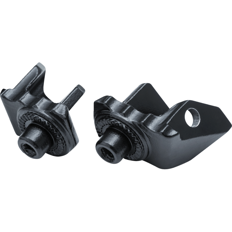 Front Splined Adapter Mount for BMW R1250GS/Adventure 19-20 (Satin Black)