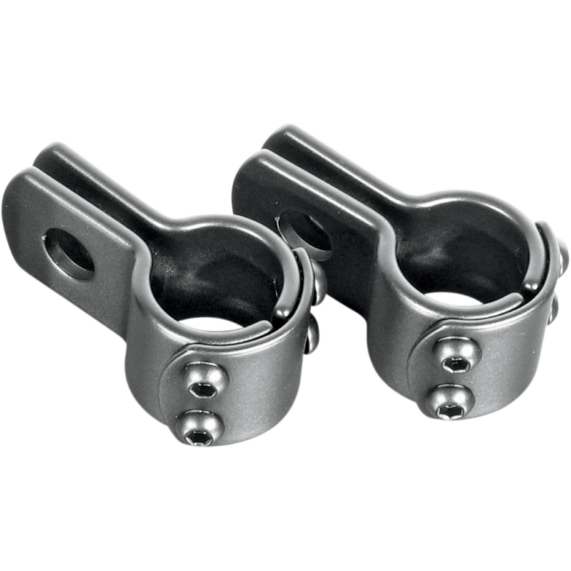 Black Highway Peg Mounting Clamps - 1"