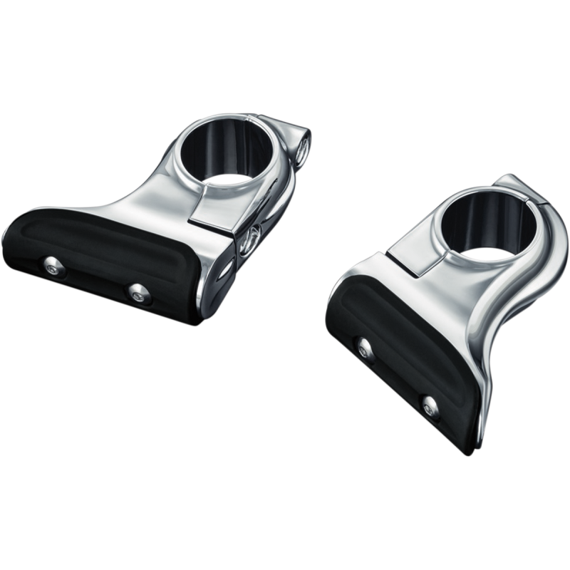 Toe Rest Cruise Pegs Chrome