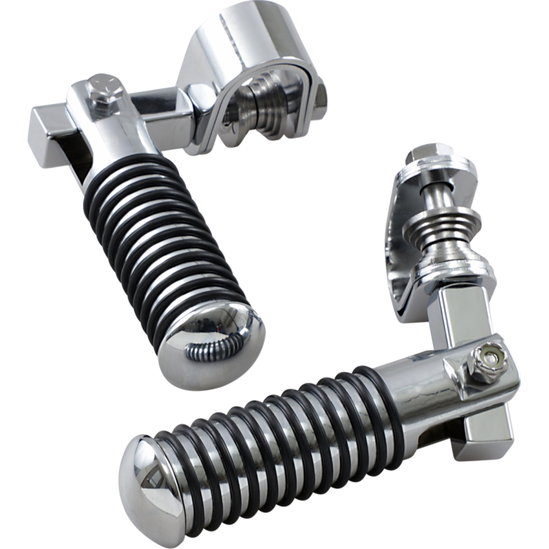 Drag Specialties Clamp Mount Custom Footpegs