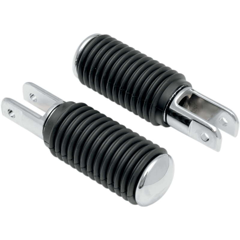 Rubber Footpegs w/ Small Female Mounts