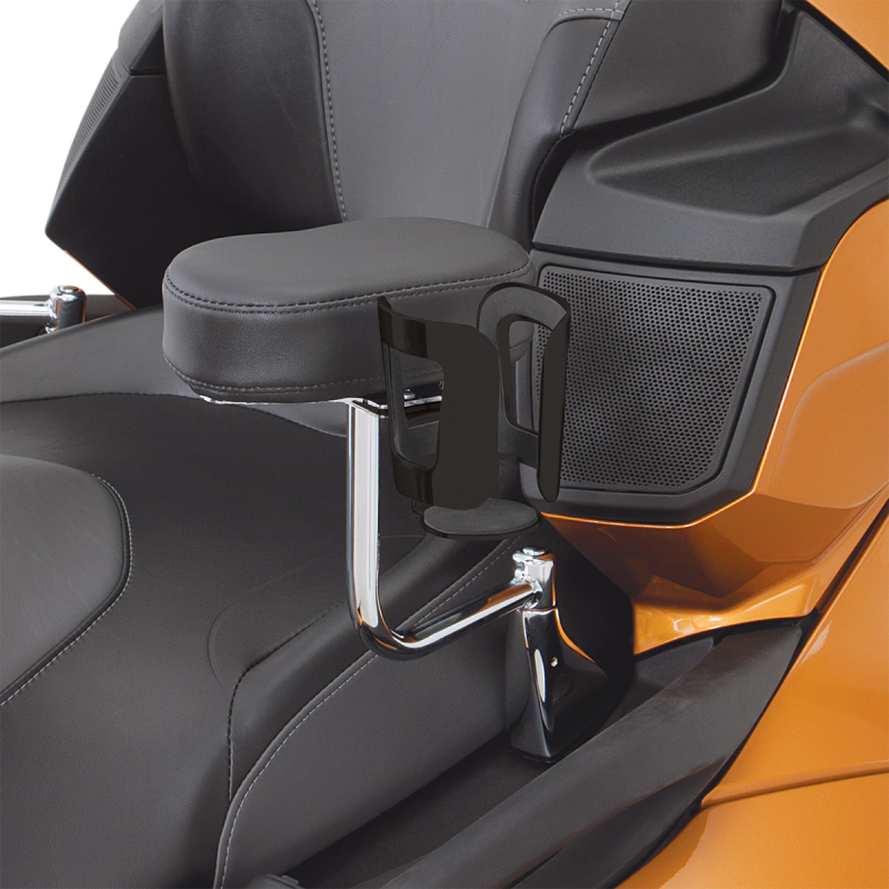 Passenger Armrest Beverage Holder - Black