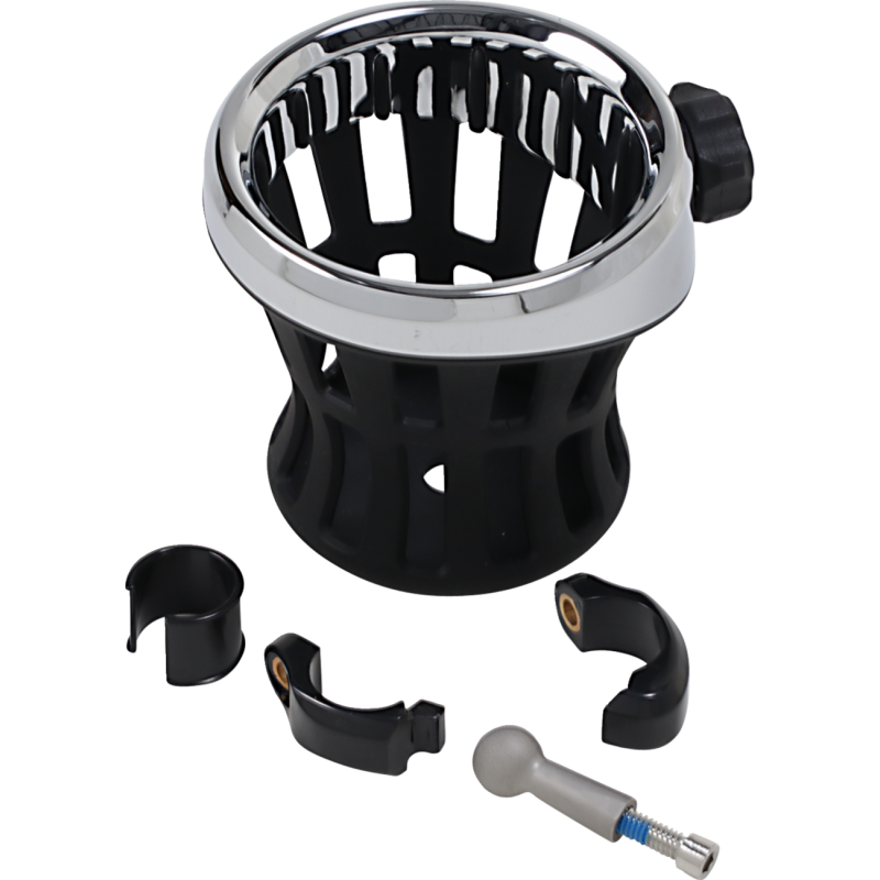 Gen 1 Drink Holder Handlebar Mount Black/Chrome