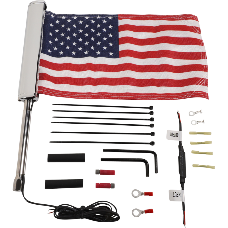 Ciro LED Lighted Flagpole System