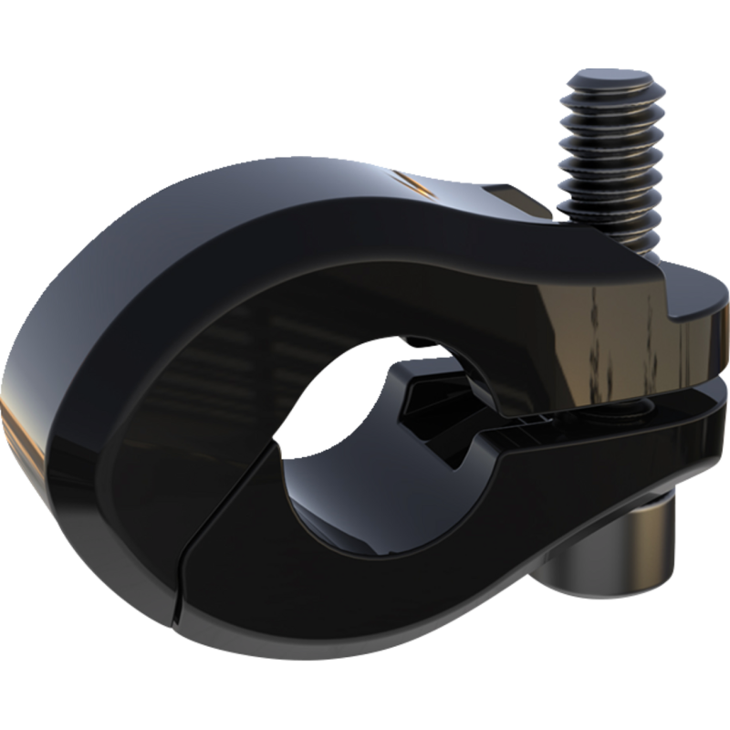 Mount for 1/2" tubing, black