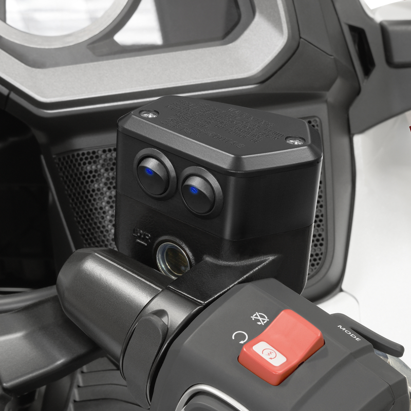 Show Chrome Brake Side Switch Block for Honda GL1800 Gold Wing