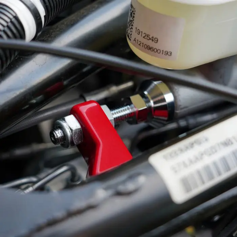 Show Chrome Master Cylinder Brace for Polaris Slingshot