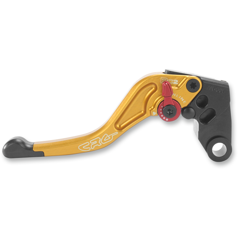 RC2 Shorty Length Clutch Lever - Gold