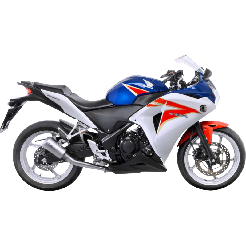 LeoVince LV-10 Black Stainless Steel Slip-On Exhaust